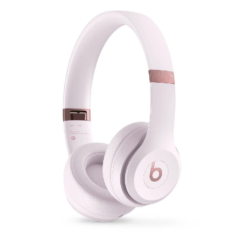 Apple Beats Solo 4 - USB Type-C Wired & Wireless Bluetooth Headphones in Cloud Pink