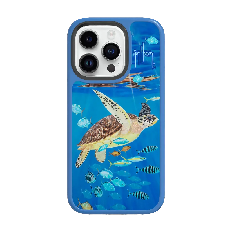 Guy Harvey Fortitude Series for Apple iPhone 15 Pro Max - Platas Hawksbill